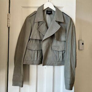Lamarque Suede Moto Jacket, sz S